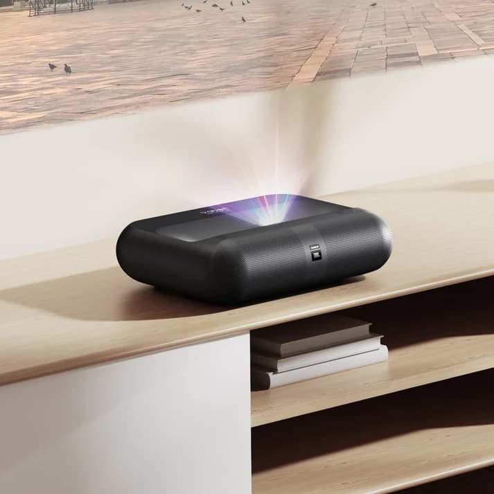 Yaber home cinema lifestyle imagery supporting high-intent Shopify product pages